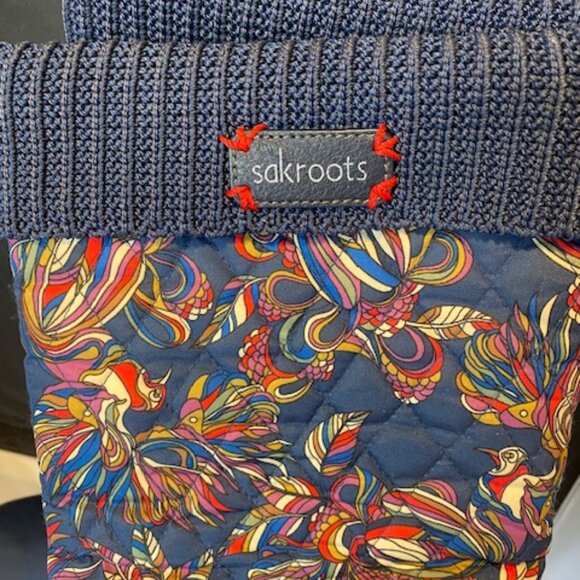 Sakroots Rain boots, Quilted Top Navy Size 8 - Picture 5 of 7